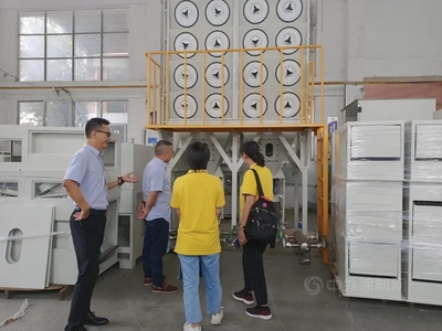 廣涂協(xié)副秘書(shū)長(zhǎng)陳麗霞走訪廣州普華環(huán)保設(shè)備